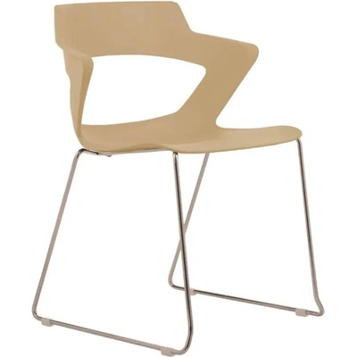 Antares konferenční židle Aoki 2160/S PC - nečalouněná Béžová Ral 1019