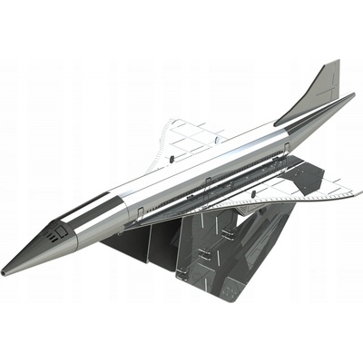 Metal Time Luxusní ocelová stavebnice letadlo Supersonic legend