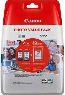 Canon PG-545XL/CL-546XL Photo Value Pack (8286B006)