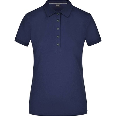 James & Nicholson JN 707 Dámske pima piqué polo modrá navy