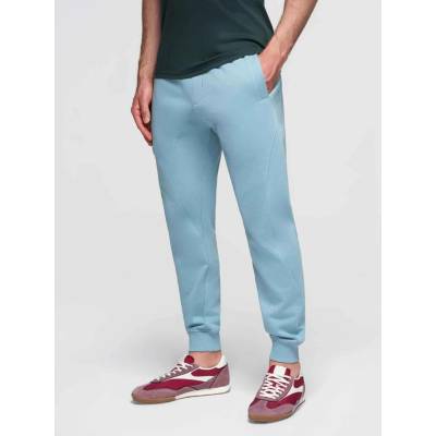 Ombre Clothing pánské tepláky jogger Modré