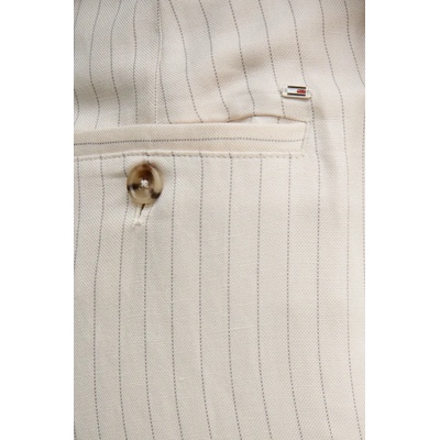 Панталон с лен Tommy Hilfiger (WW0WW45464)