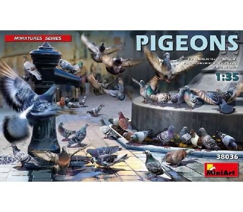 MiniArt Pigeons 1:35