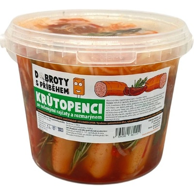 Dobrotyspribehem.cz Krůtopenci se sušenými rajčaty a rozmarýnem 3270g – Sleviste.cz