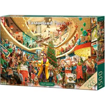 Castorland Пъзел Castorland от 1500 части - Лудо пазаруване (C-152179-2)