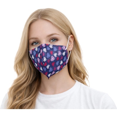 Balerina nanorespirátor FFP2 PFHM731 Hearts – Zbozi.Blesk.cz