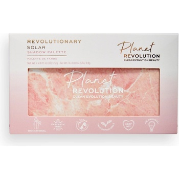 Revolution Beauty Planet Revolution Revolutionary Solar Marble Eyeshadow Palette Сенки палитра 11, 6gr