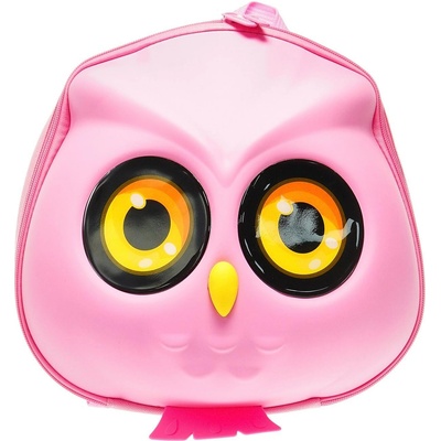 Детска раница - бухал, синя