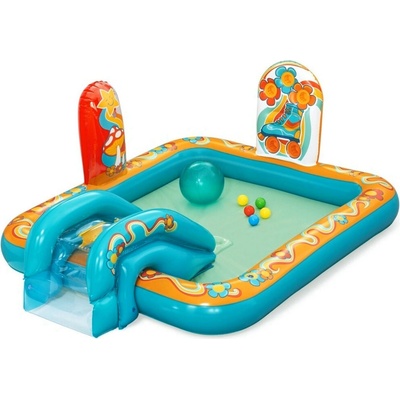 BESTWAY 53166 Crocodile Cove 224 x 181 x 72 cm – Zboží Dáma