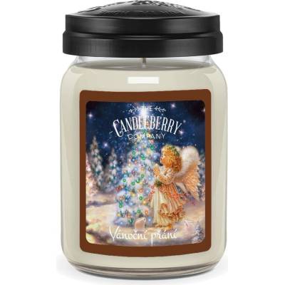 Candleberry Candle Vánoční přání, 624 g