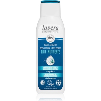 Lavera Basis Sensitiv интензивен подхранващ лосион за тяло за суха кожа 250ml