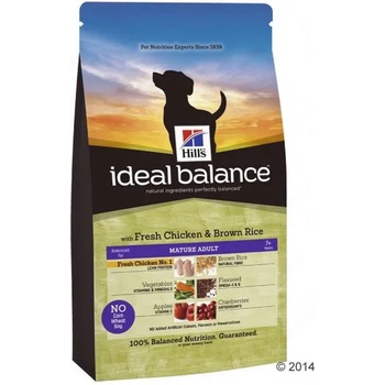 Hill's Ideal Balance Mature Adult - Chicken & Rice 12 kg