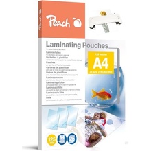 PEACH laminovací folie A4 (216x303mm) Laminating Pouch, 125mic, 25ks PPR525-02