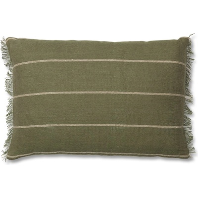 ferm LIVING Възглавничка CALM 60 x 40 см, маслина, памук / лен, ферм LIVING (FERM1104267926)