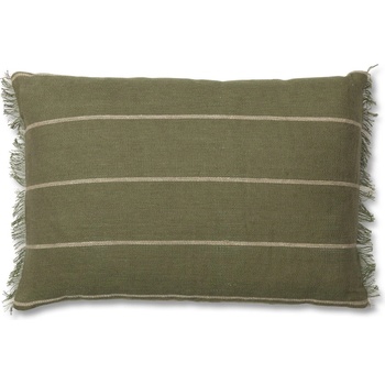 ferm LIVING Възглавничка CALM 60 x 40 см, маслина, памук / лен, ферм LIVING (FERM1104267926)