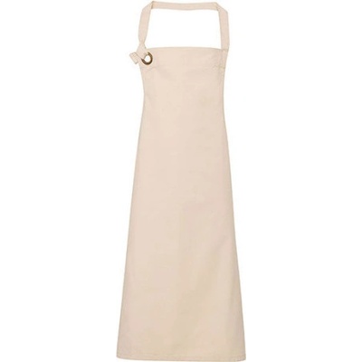 Premier Workwear Pracovná zástera za krk PR130 Natural Pantone 1205 72 x 86 cm