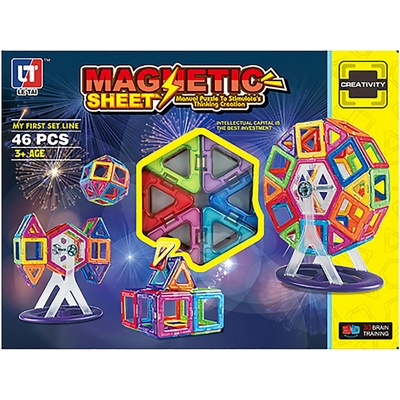 Epee Magnetická stavebnica 46 ks