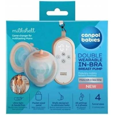 Canpol Elektrická babies dvojitá béžová 120 ml