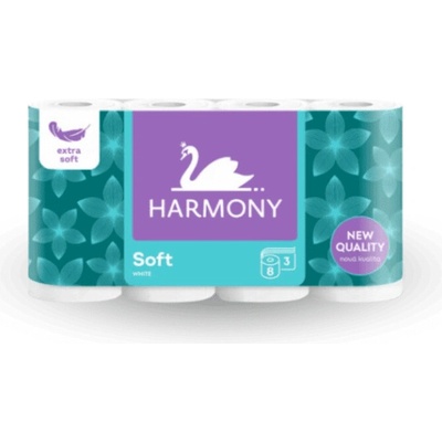 HARMONY SOFT DINO 3-vrstvový 8 ks
