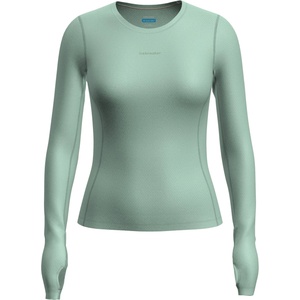 Icebreaker Дамска долна блуза с дълъг ръкав Icebreaker Women's Merino75 CoolLiteFeatherlight L/S Crewe Longsleeve - Mint (114-3465-0314)