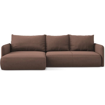 makamii Розов разтегателен ъглов диван с място за съхранение (ляв ъгъл) Nanea - Makamii (NANEA_LCF_M_24_P1_C7)