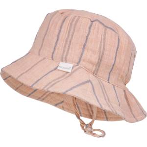 maximo Детска шапка maximo Kid's Mini Hut Band Musselin Futter Hat - Beigemeliert / Streifen - размер 47 cm (904-4137-0814)