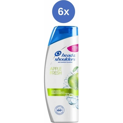 Head & Shoulders šampon Apple Fresh 6 x 250 ml