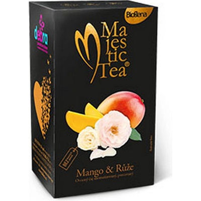 Biogena Majestic Tea mango a růže 20 x 2.5 g