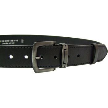Penny belts pánský kožený opasek 9-1-60 black
