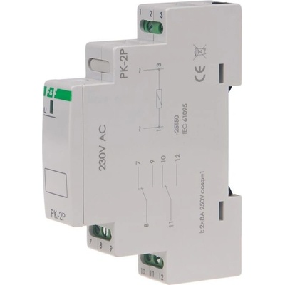 Relé F&F 230 V IP20 16 A