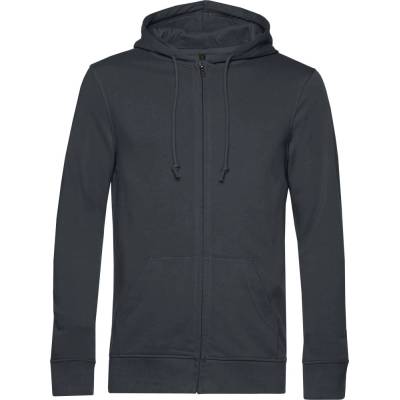 B&C Collection B&C INSPIRE ZIPPED HOOD / Мъжки суичър с качулка - антрацит S (01U35Ba9701)