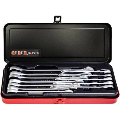 FORCE Звездогаечни ключове с тресчотка Force 51211M, JN62260 - 8, 9, 10, 11, 12, 13, 14, 15, 16, 17, 18, 19 mm, 12 броя (JN62260)