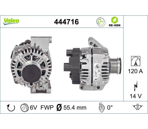 Alternátor VALEO 444716