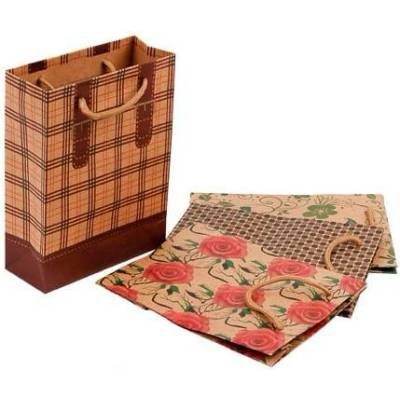 Taška papírová Craft malá 5 Ornament mix
