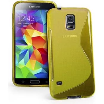 Image 1 of Samsung Силиконов калъф за Samsung Galaxy S5 G900 жълт