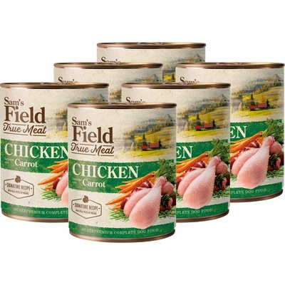 Sam's Field Adult True Chicken & Carrot 6 x 800 g