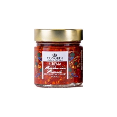 Congedi pikantní chilli omáčka v extra panenském olivovém oleji 220 g