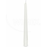 Wimex WIMEX s. r. o. Конична бяла свещ Ø23 x 245 мм [10 бр. ]