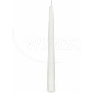 Wimex WIMEX s. r. o. Конична бяла свещ Ø23 x 245 мм [10 бр. ]