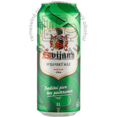 Svijany Svijanský máz 11° 4,8% 0,5 l (plech)