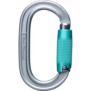 Black Diamond Карабинер с щифт Black diamond Oval Triple Lock Carabiner Locking carabiner - Polished - размер One Size (321-0313-0111)