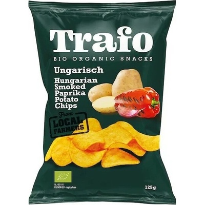 Trafo Bramborové lupínky maďarské koření 125 g