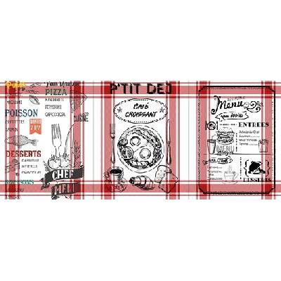 Bavlněná látka / plátno - panely na utěrky - restaurace