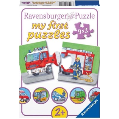 Ravensburger Moje první Vozidla a stroje 9 x 2 dielov