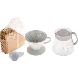 HARIO V60-02 Dripper & Pot