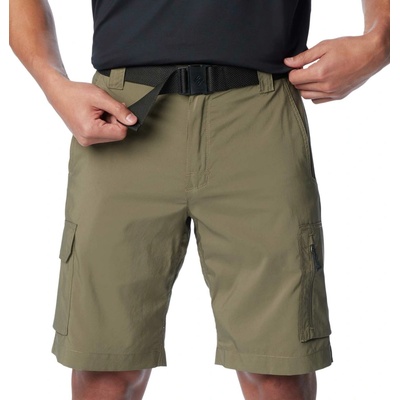 Columbia Silver Ridge Utility Cargo Short tmavozelená