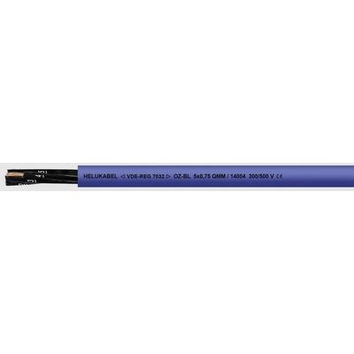 Helu OZ-BL 14012-500 riadiaci kábel 3 x 1 mm² 500 m modrá