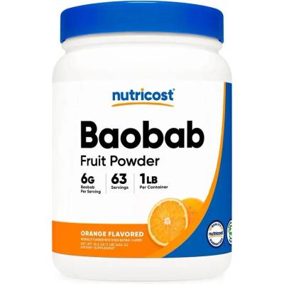 Nutricost Baobab Fruit Powder, 453 g, Nutricost (57231 (645109) NC)