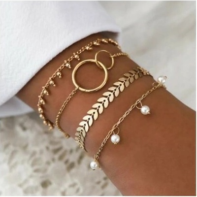 Prosperk Náramek ve zlaté barvě S1959