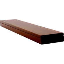 MALPRO Lišta EILM 40x40 vkládací, imitace tmavé dřevo 2m D1005-8835K